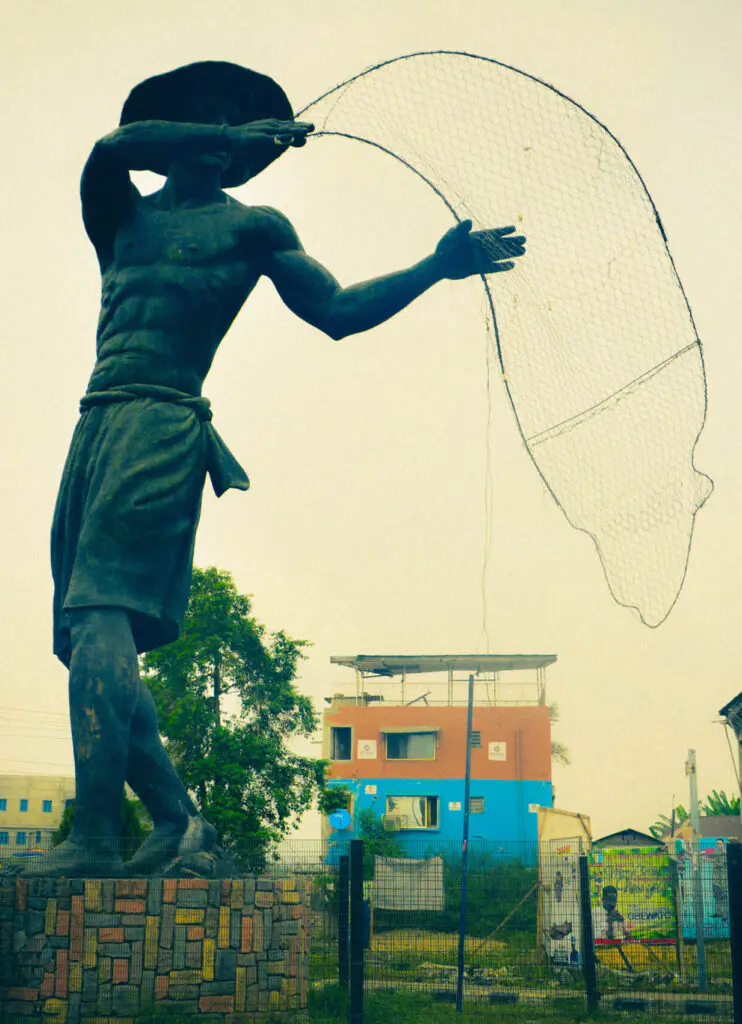 Yoruba cultural statue